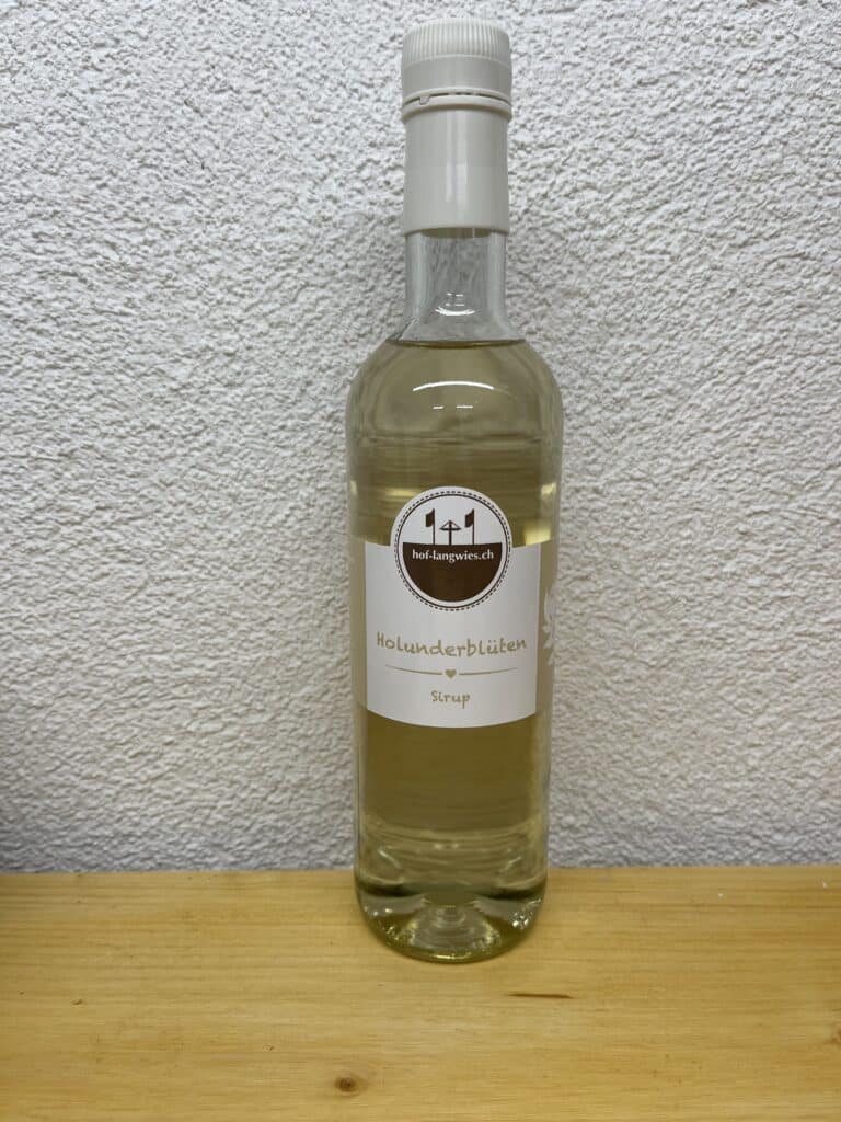 Holunderblüten Sirup - Hof Langwies