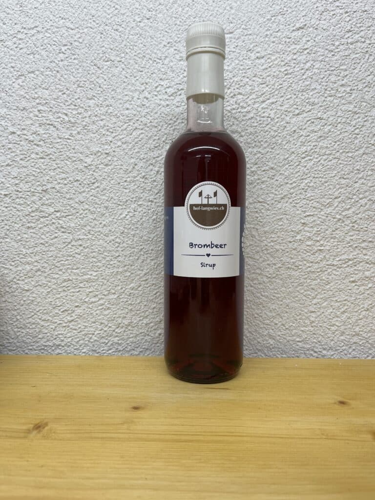 Brombeer Sirup - Hof Langwies